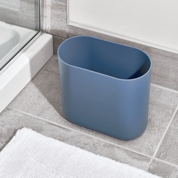 Bidone blu Slim , 6,5 l Cade - iDesign-image-1