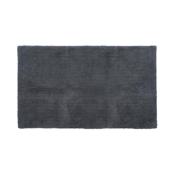 Tappeto da bagno in cotone grigio Luca, 60 x 100 cm - Tiseco Home Studio