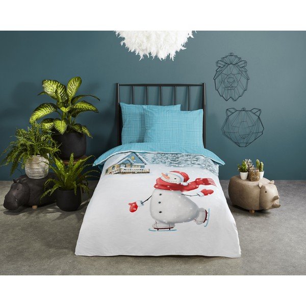 Biancheria da letto per bambini in flanella per letto singolo 140x200 cm - Good Morning-image-1