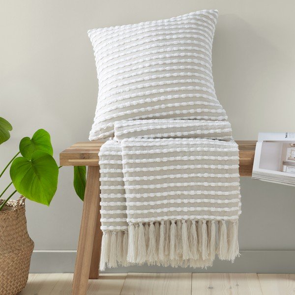 Coperta 125x150 cm Stab Stitch - Catherine Lansfield-image-4