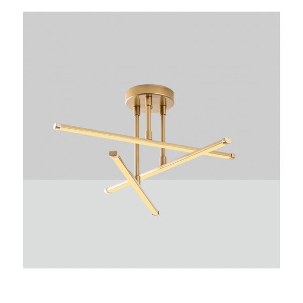 Plafoniera LED dorata 26x51 cm Umut – Opviq lights-image-2