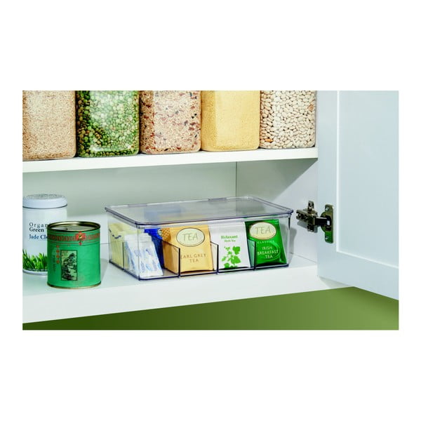 Scatola per bustine di tè Tè, 27,5 x 18,5 cm Binz - iDesign-image-2