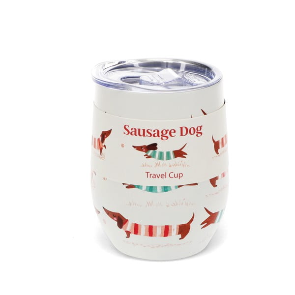 Tazza da viaggio 350 ml Sausage Dog - Rex London-image-2