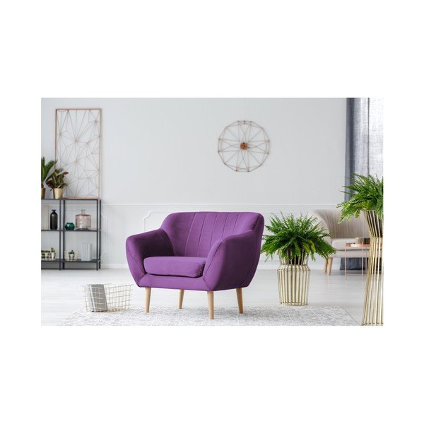 Poltrona viola Benito - Mazzini Sofas-image-3