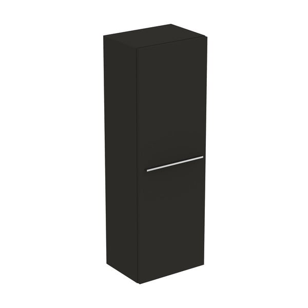 Mobiletto da bagno antracite alto a sospensione 40x120 cm i.Life A - Ideal Standard-image-1