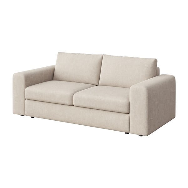Divano beige rivestito in velluto 218 cm Baga – Rodier-image-2