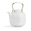 Teiera in porcellana bianca Hammershoi, 1,2 l Hammershøi - Kähler Design