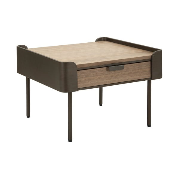 Tavolino da caffè marrone in legno di abete 60x60 cm Toronto - Mauro Ferretti-image-2