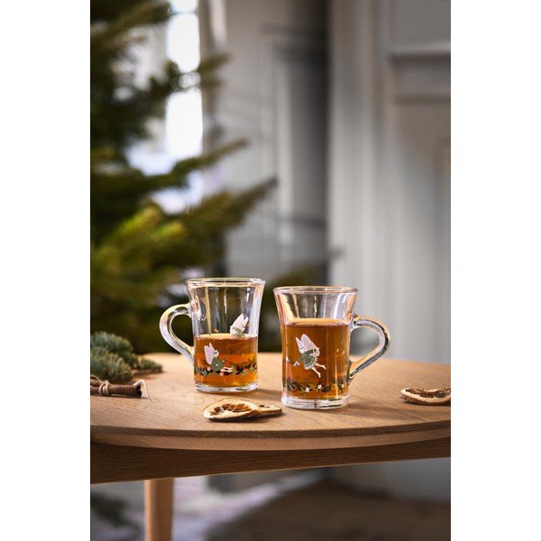 Tazze in set in vetro a tema natalizio 2 pz 230 ml Christmas – Holmegaard-image-1