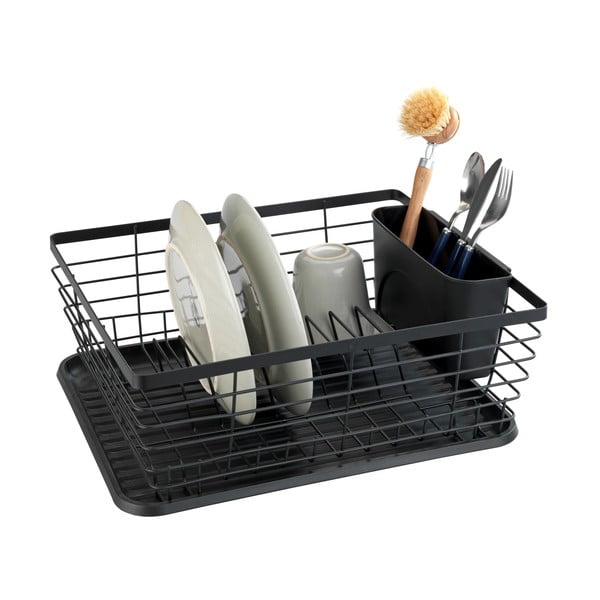 Scolapiatti nero a goccia - Wenko-image-2