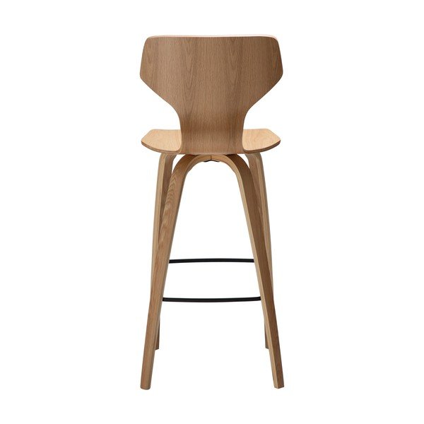 Sgabello da bar di colore naturale (altezza della seduta 75 cm) S.I.T – DAN-FORM Denmark-image-4