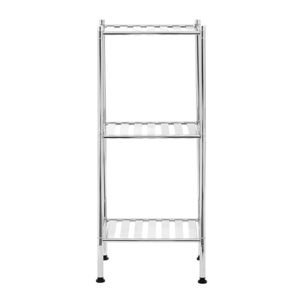 Mensola da bagno in argento 34x80 cm - Premier Housewares-image-1