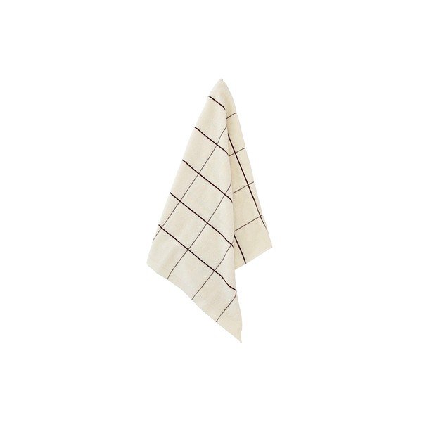 Asciugamano tipo terry avorio in cotone organico 50x100 cm Vista – Södahl-image-3