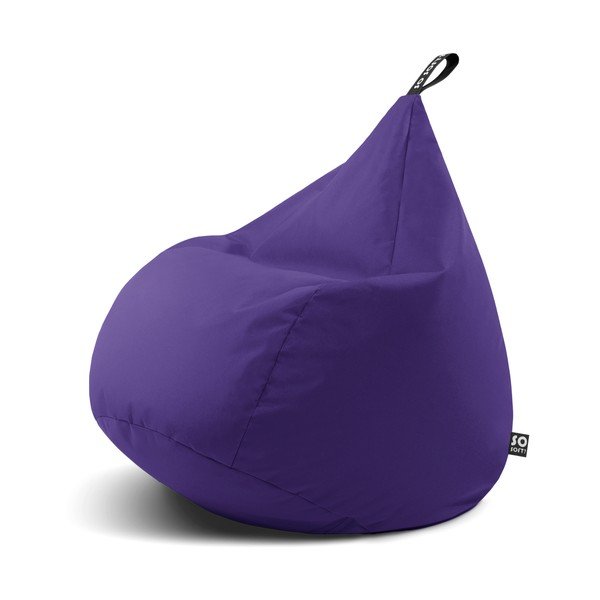 Puof a sacco viola Drop XL – So Soft?