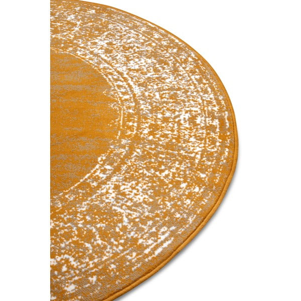 Tappeto rotondo giallo/arancio ø 160 cm Méridional - Hanse Home-image-4
