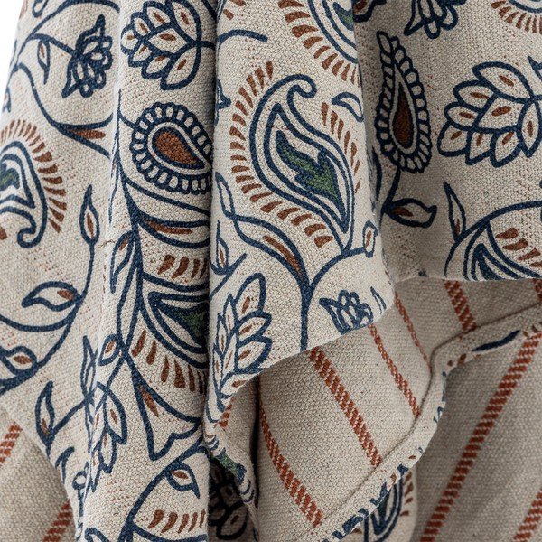Coperta in misto cotone 130x160 cm Paisley – Bloomingville-image-3