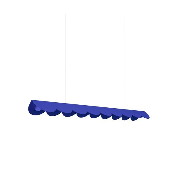 Lampadario LED blu scuro in alluminio BISCUIT – Thoro