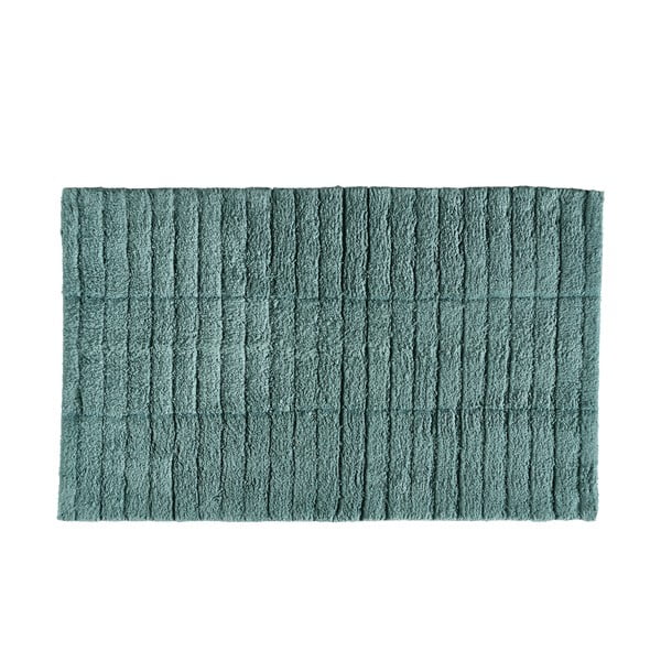 Tappetino da bagno verde 80x50 cm Tiles - Zone