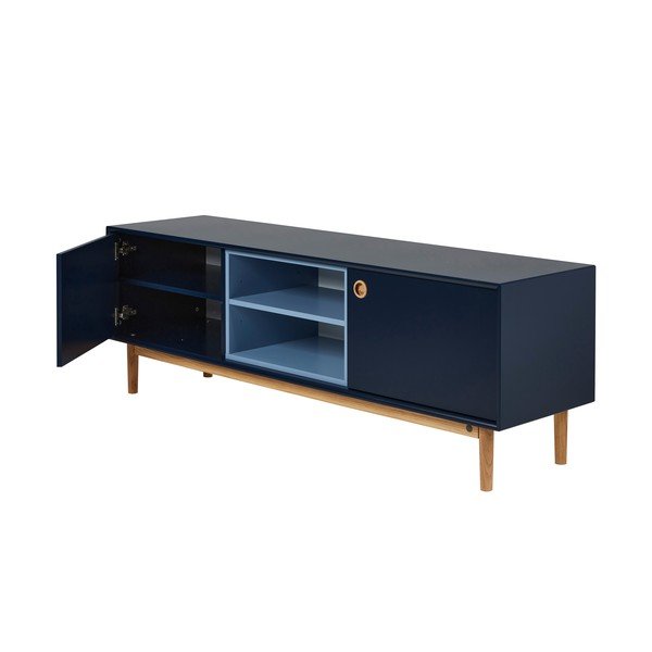 Tavolo TV blu scuro 170x57 cm Color Box - Tom Tailor-image-3