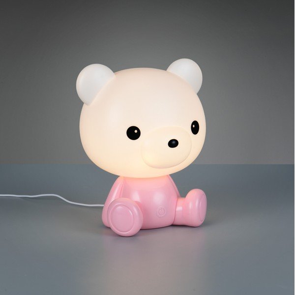 Lampada da tavolo per bambini rosa Cutie – Reality-image-1