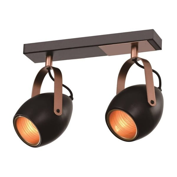 Lampada da soffitto nera 18x30 cm Anica - Candellux Lighting