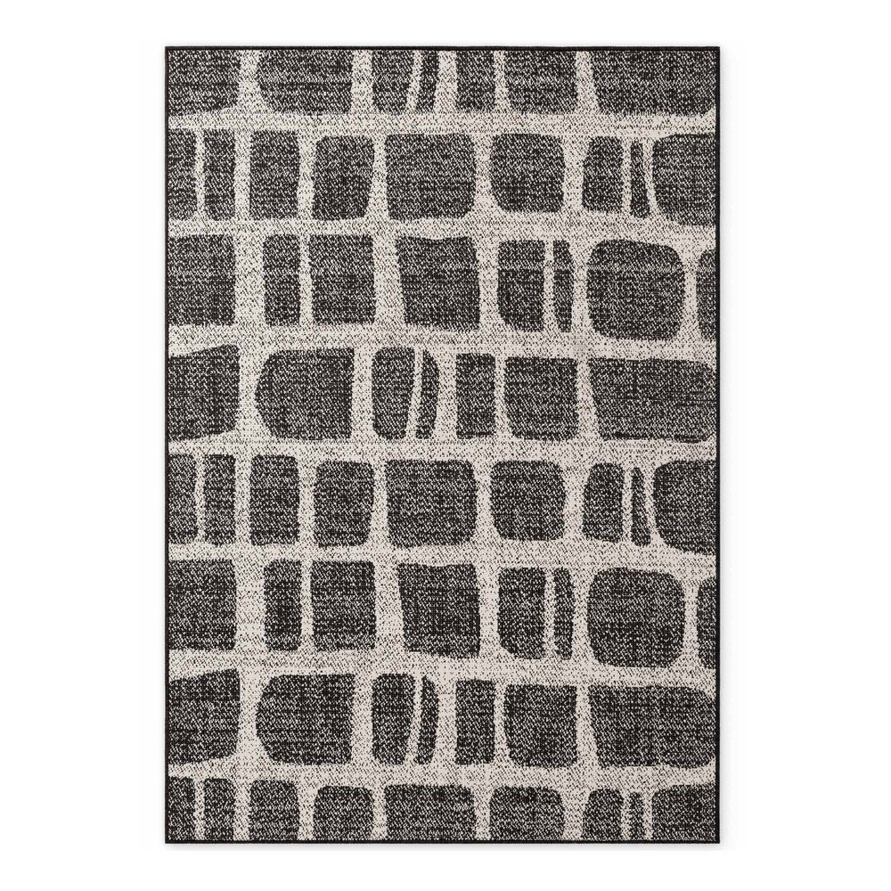 Tappeto da interno/esterno nero/color crema 160x230 cm Haringey Ruskin – Ted Baker | Tappeti per esterni