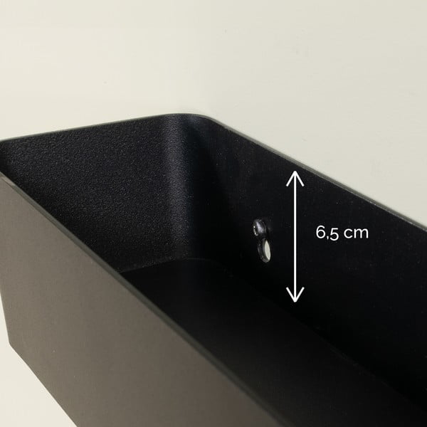 Mensola da bagno da parete bianca in acciaio Multi – Spinder Design-image-4