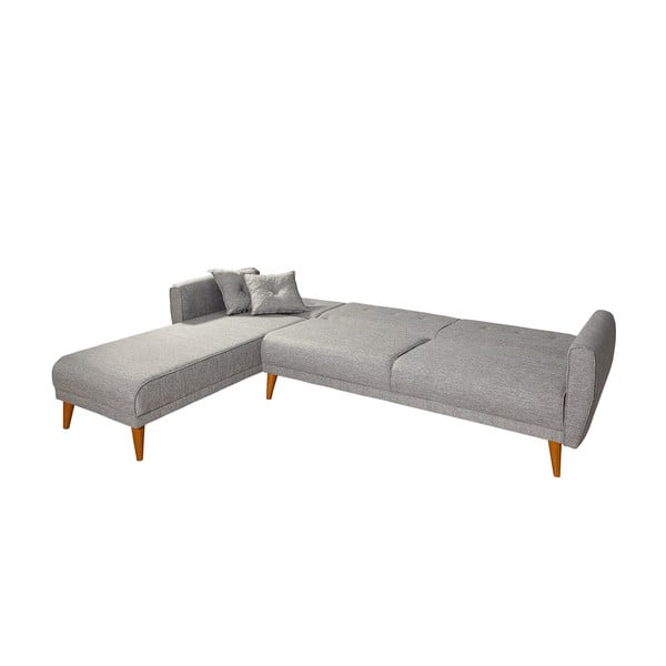 Divano letto grigio chiaro divano angolare Aria - Balcab Home-image-4