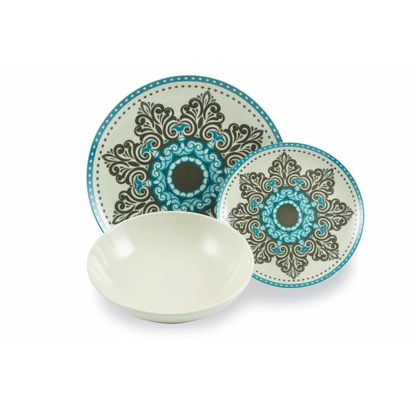 Set da pranzo in porcellana e gres 18 pezzi Cala Jondal - VDE Tivoli 1996-image-2