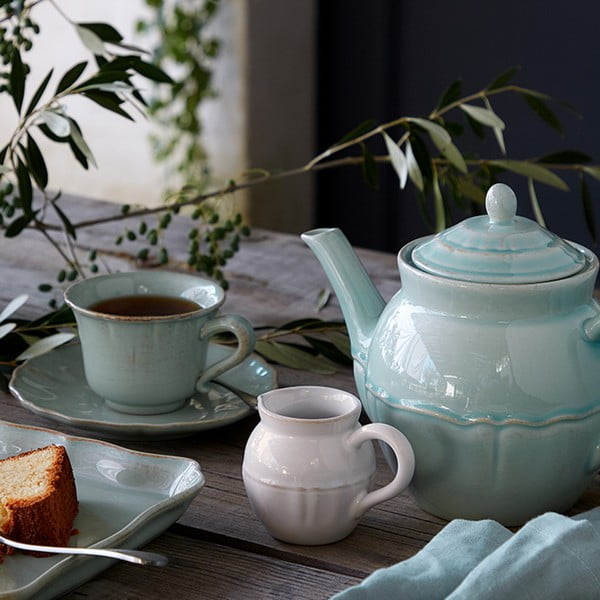 Teiera in gres blu-turchese da 1,35 l Alentejo - Costa Nova-image-1