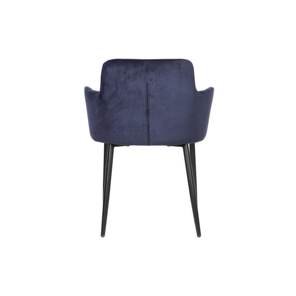 Sedia da pranzo blu scuro Tatum - WOOOD-image-2