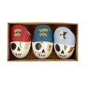 Accessori per feste in set da 3 pezzi Pirate Skulls Surprise Balls - Meri Meri