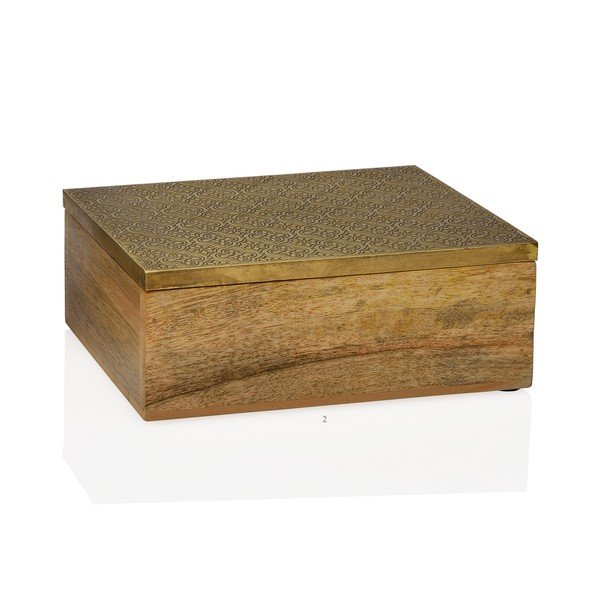 Dekorativní box Gold, velký