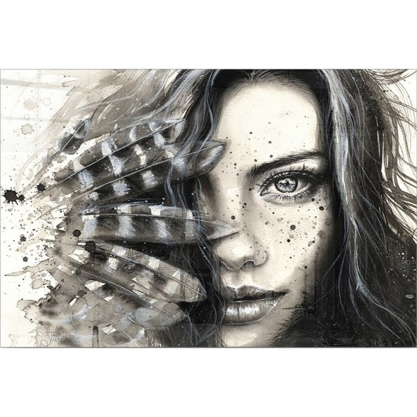 Pittura su vetro 70x50 cm - Wallity