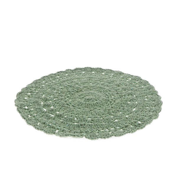 Tovaglietta in misto cotone ø 35 cm Crochet – Rex London-image-2