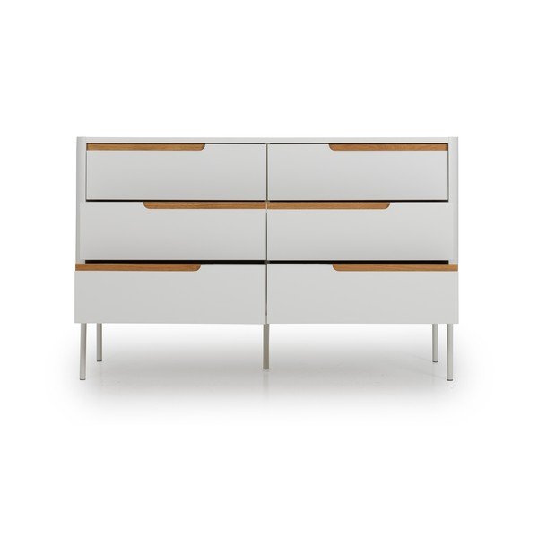 Cassettiera bianca , 130 x 83 cm Switch - Tenzo-image-4