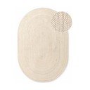 Tappeto colore naturale chiaro in iuta reversibile/tessuto a mano 160x230 cm Braided – Hanse Home