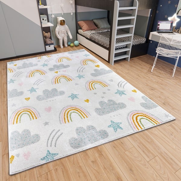 Tappeto per bambini grigio chiaro 120x170 cm Rainbow - Hanse Home-image-1
