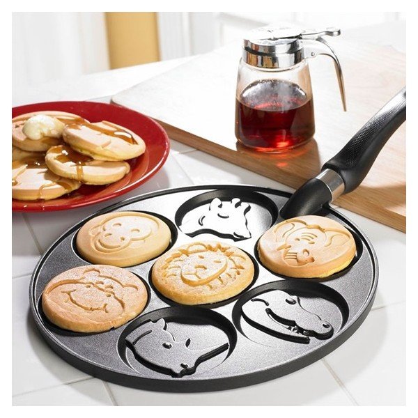 Padella per 7 pancake Animali ZOO Zoo Animals - Nordic Ware-image-1