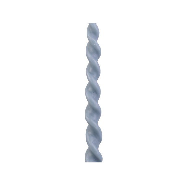 Set di 2 candele in cera d'api blu Spirale Twirl - PT LIVING-image-2