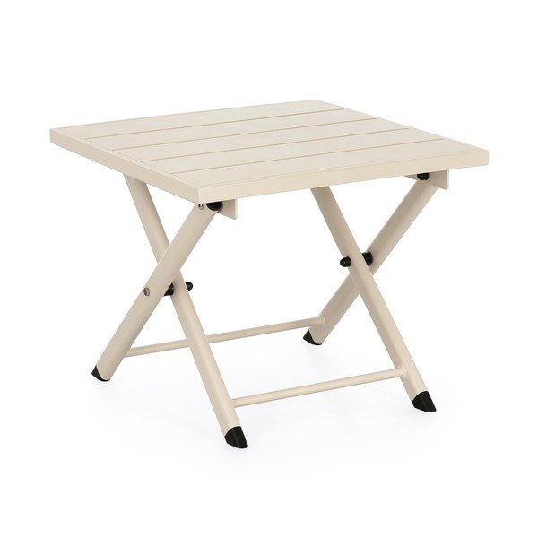 Tavolino da giardino in alluminio 43x44 cm Taylor – Bizzotto