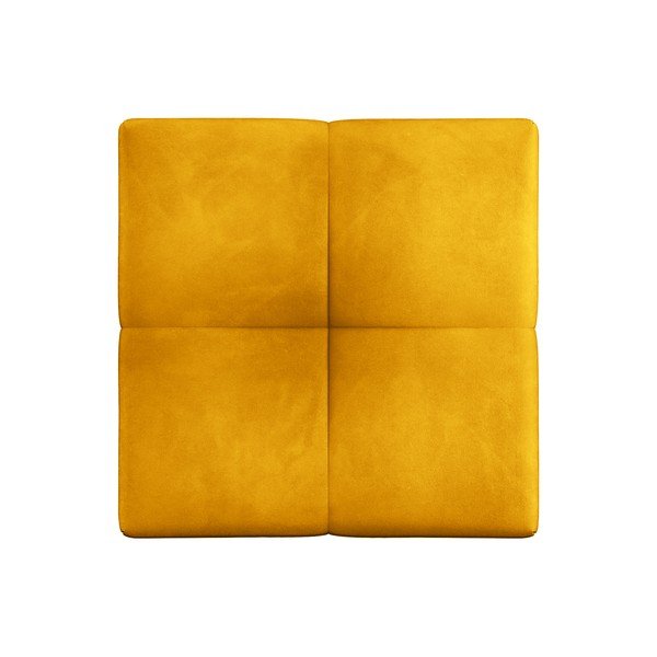 Modulo divano in velluto giallo Rome Velvet - Cosmopolitan Design-image-3