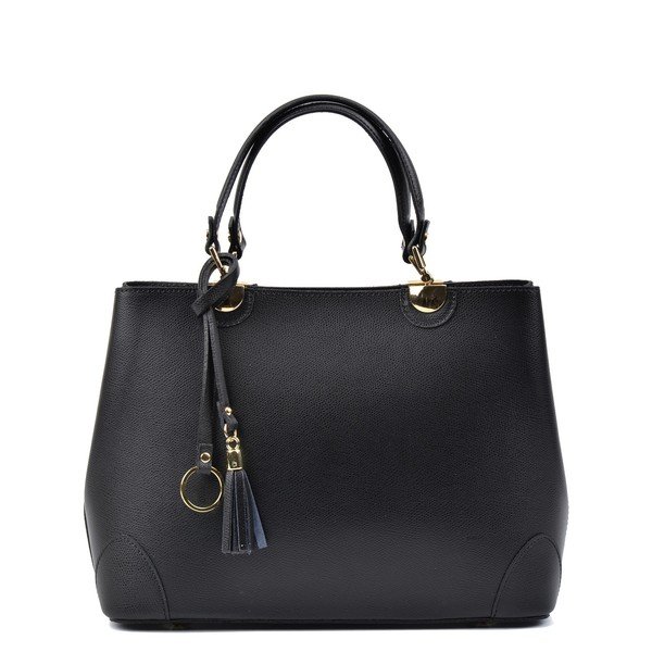 Borsa in pelle nera Sabine - Isabella Rhea