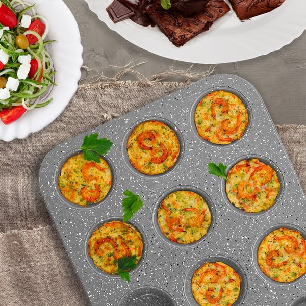 Stampo da forno in metallo per muffin 26,5x35 cm Grande – Orion-image-1