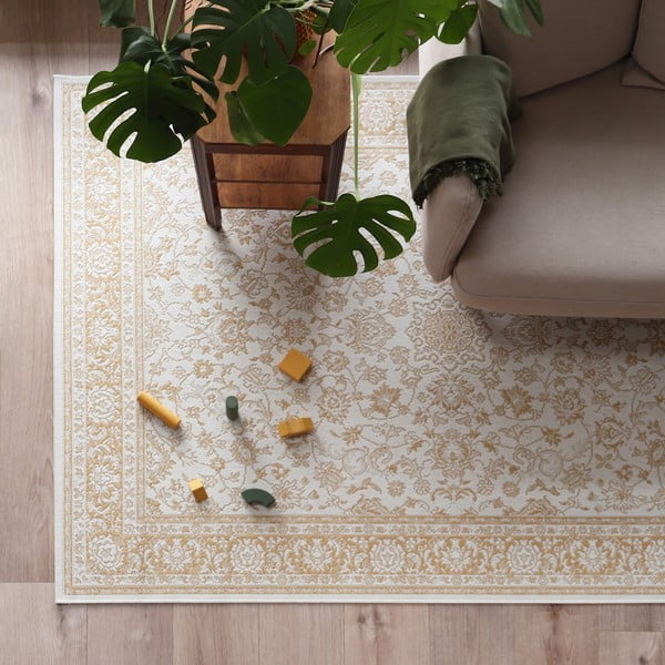 Tappeto beige 190x135 cm Süri - Nattiot-image-1