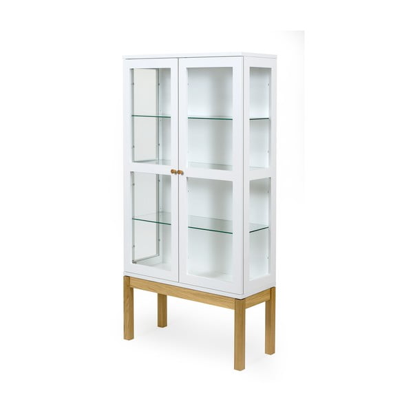 Libreria/vetrina bianca AbbeyWood - Woodman-image-4