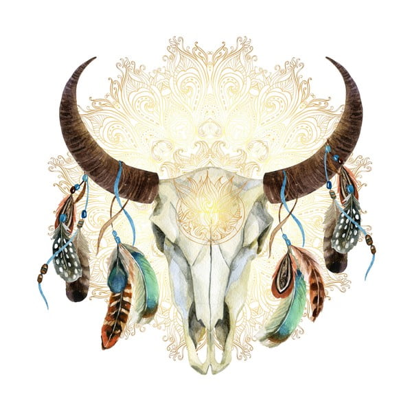 Samolepka Ambiance Boho Buffalo-image-4
