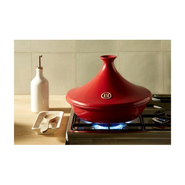 Tajine rosso , ⌀ 32 cm Flame - Emile Henry-image-3