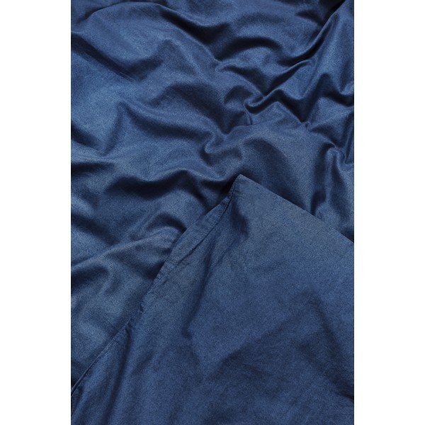 Biancheria da letto matrimoniale in cotone blu navy , 200 x 220 cm - Bonami Selection-image-1
