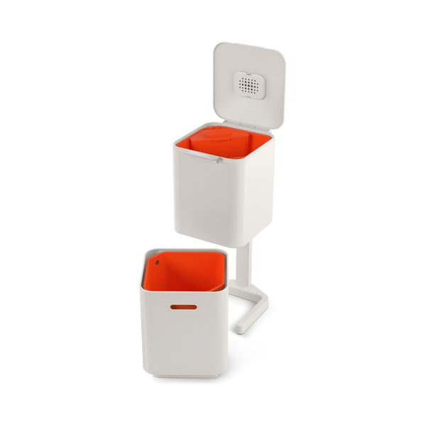 Totem Compact, bianco crema, 40 l - Joseph Joseph-image-4